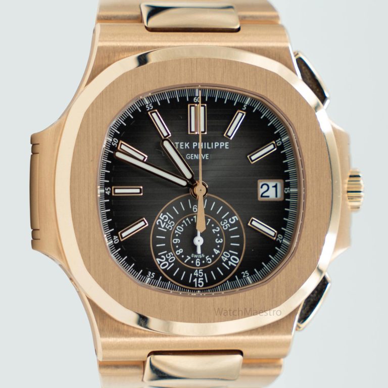 Patek Philippe Nautilus 59801R-001 Rose Gold Black Dial