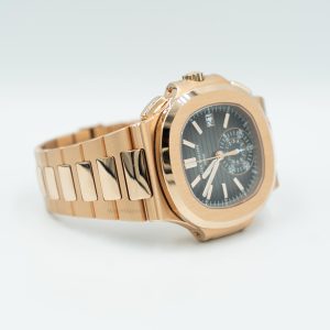 Patek Philippe Nautilus 59801R-001 Rose Gold Black Dial