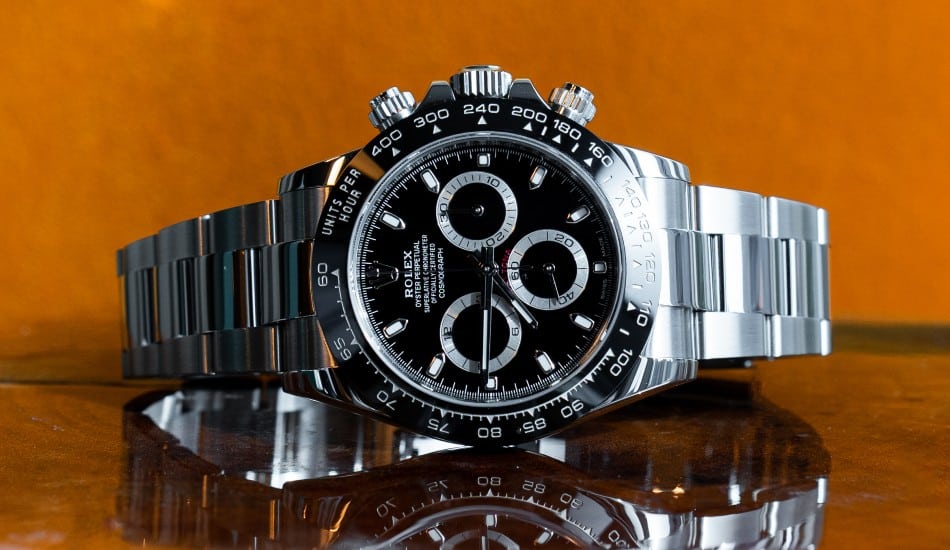 Rolex Daytona Black 40 dial with Steel case ref. 116500