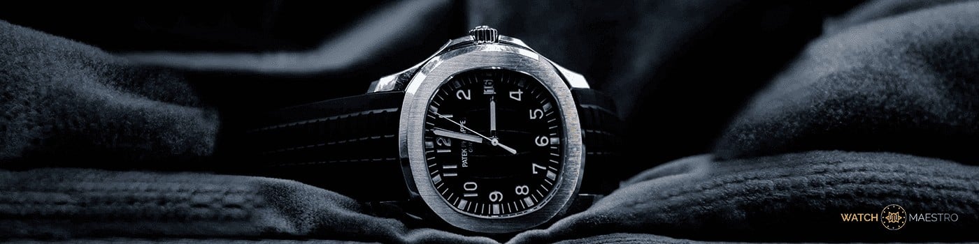 Patek Philippe Aquanaut Black Strap