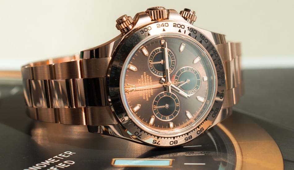 Rolex Daytona 40 Everose Gold Chocolate