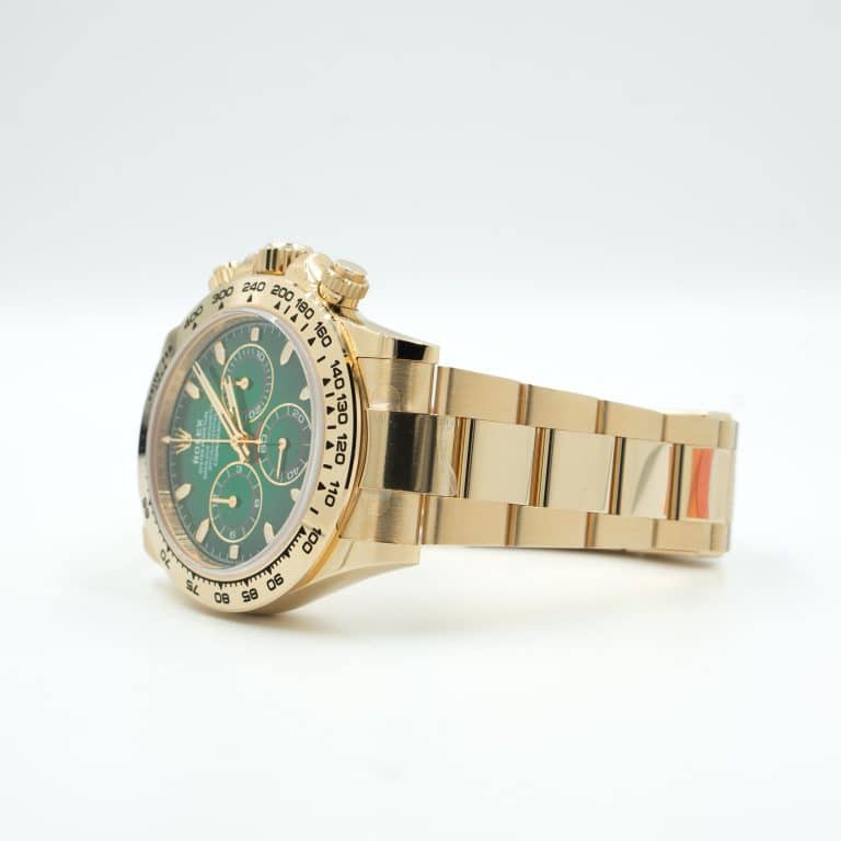 Rolex Daytona 40 Yellow Gold Green Dial 116508