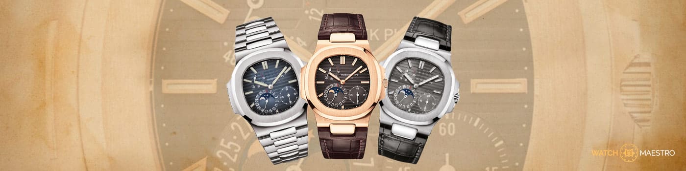 Patek Nautilus bracelet options