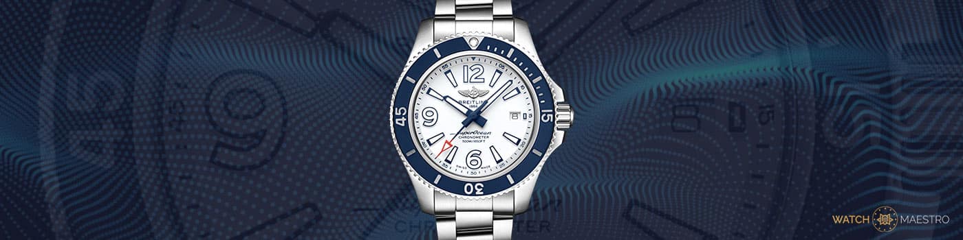 Breitling white dial