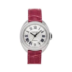 Cartier Clé de Cartier Automatic Silver 35 dial ref. WJCL0014