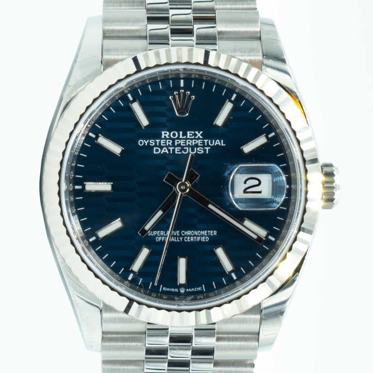 rolex datejust fluted bezel