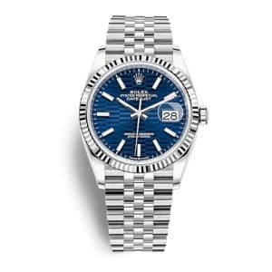 Rolex Datejust Bright Blue Dial