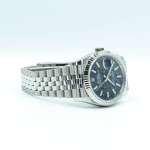 rolex datejust blue dial