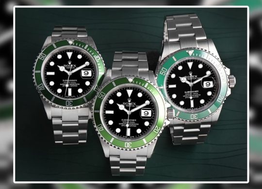 Rolex green submariners comparison