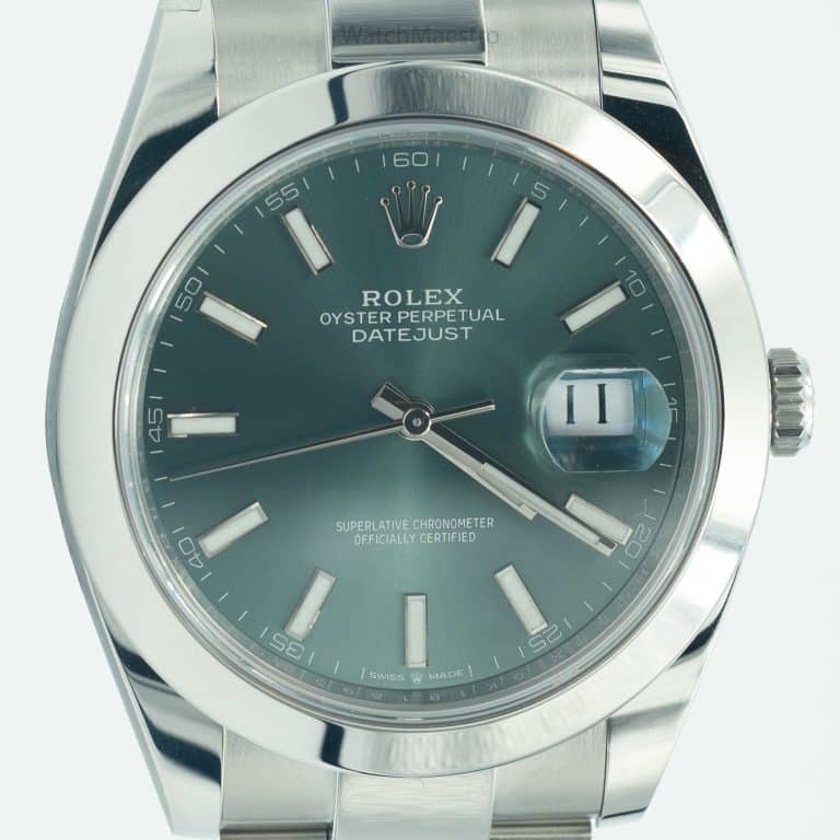 datejust 41mm green