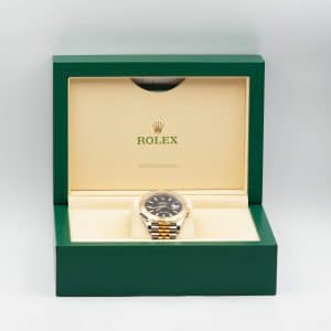 Rolex Datejust two tone box