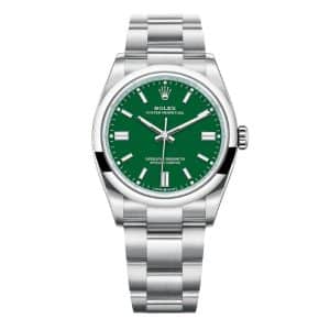 Rolex Oyster Perpetual Green Dial