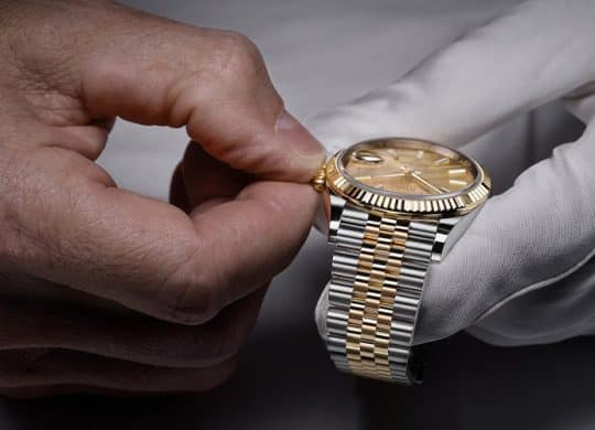 servicing a rolex