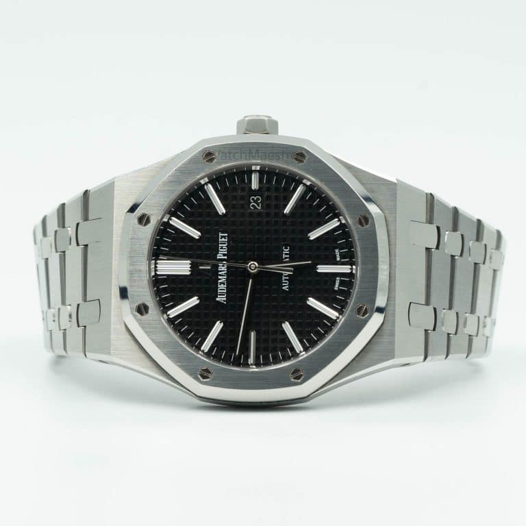 AP Royal Oak Black Dial Steel