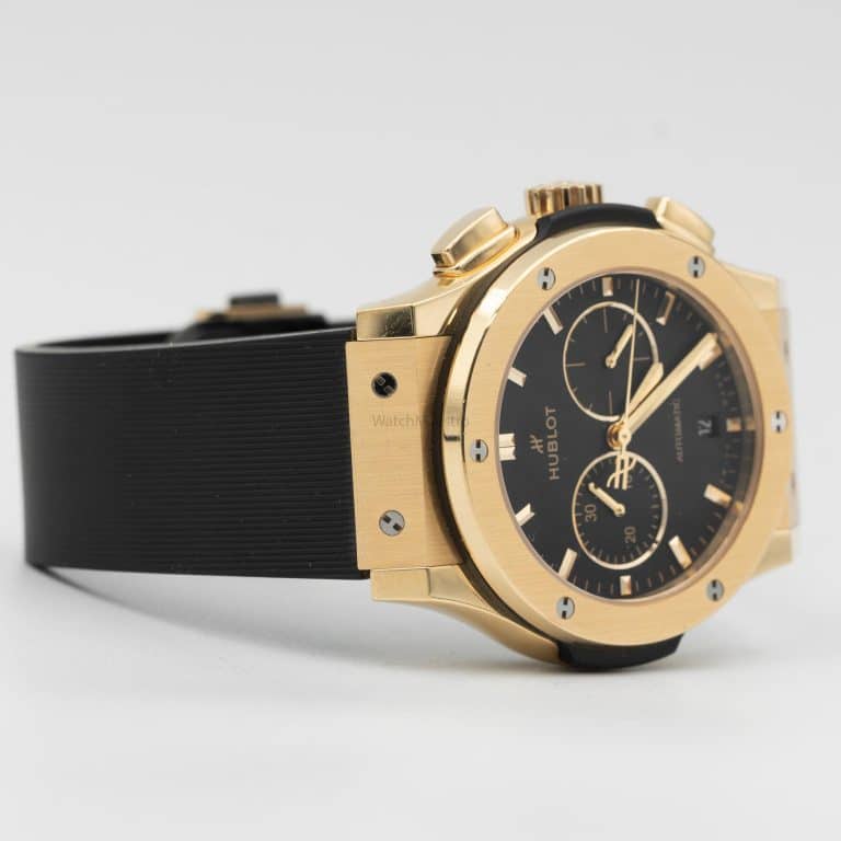 Hublot yellow gold watch