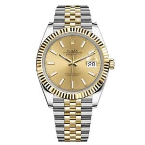 Rolex Datejust 41 champagne dial