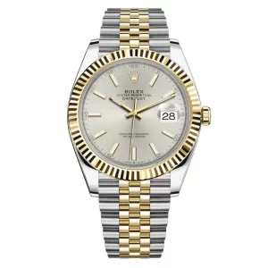 Rolex Datejust 41 silver dial