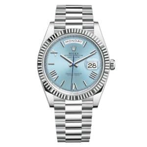 Rolex Day date ice blue