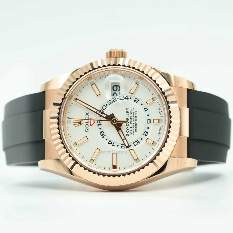 Rolex Sky Dweller White Dial Rose Gold in Dubai