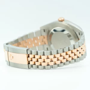 Rolex Datejust 41 rose gold fluted bezel