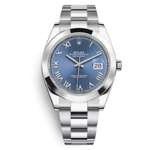 Rolex Datejust Blue Roman