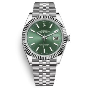 Rolex Datejust Green Fluted