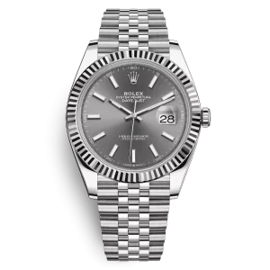 Rolex Datejust Grey Jubilee Fluted