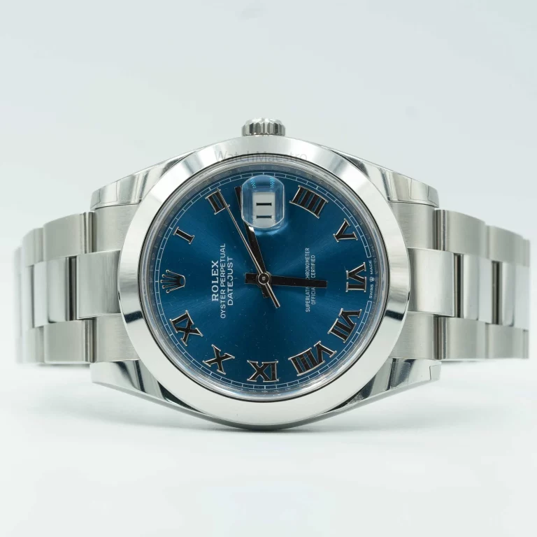 Rolex Datejust Roman Blue 41mm