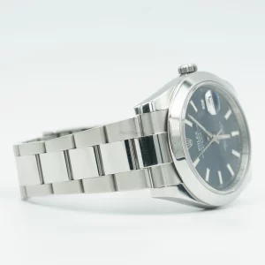 Rolex Datejust steel blue oyster