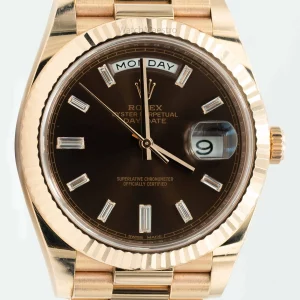 Rolex Day Date choc dial 40mm