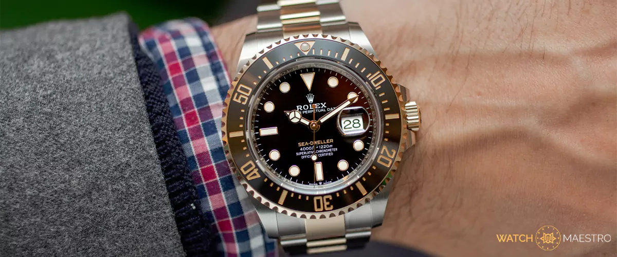 Rolex Deep Sea Dweller colors