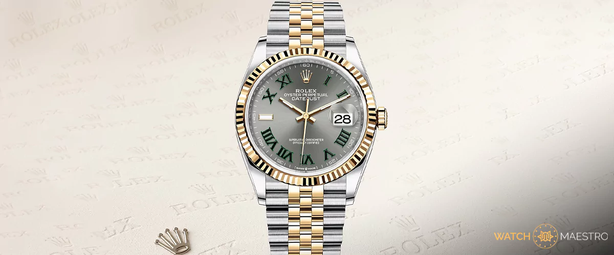 Rolex Wimbledon Datejust 41 Two-Tone