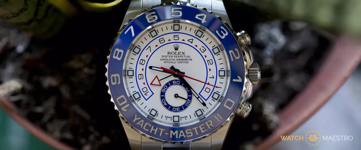 Rolex Yacht Master II size