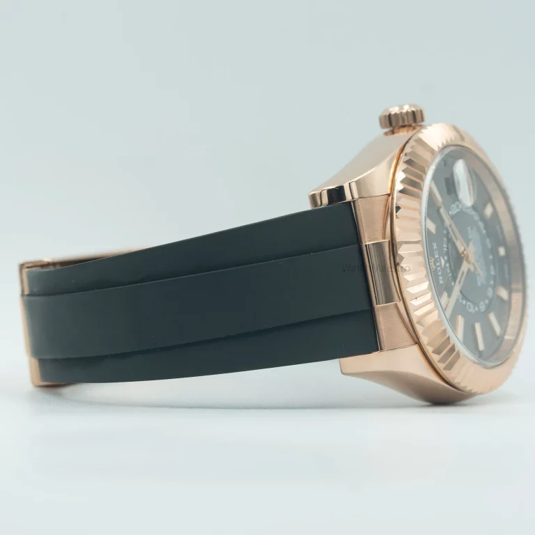 Rolex Sky Dweller Everose Gold Slate Dial