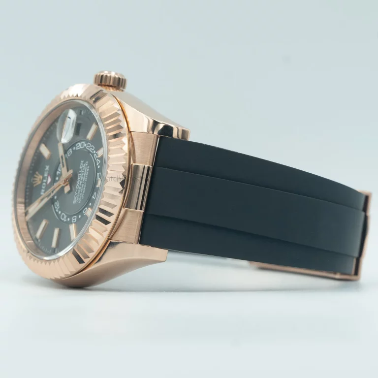 Rolex Sky Dweller Rose gold Slate Dial