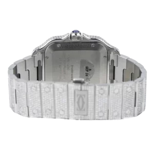 Cartier Santos Diamonds White Roman 5