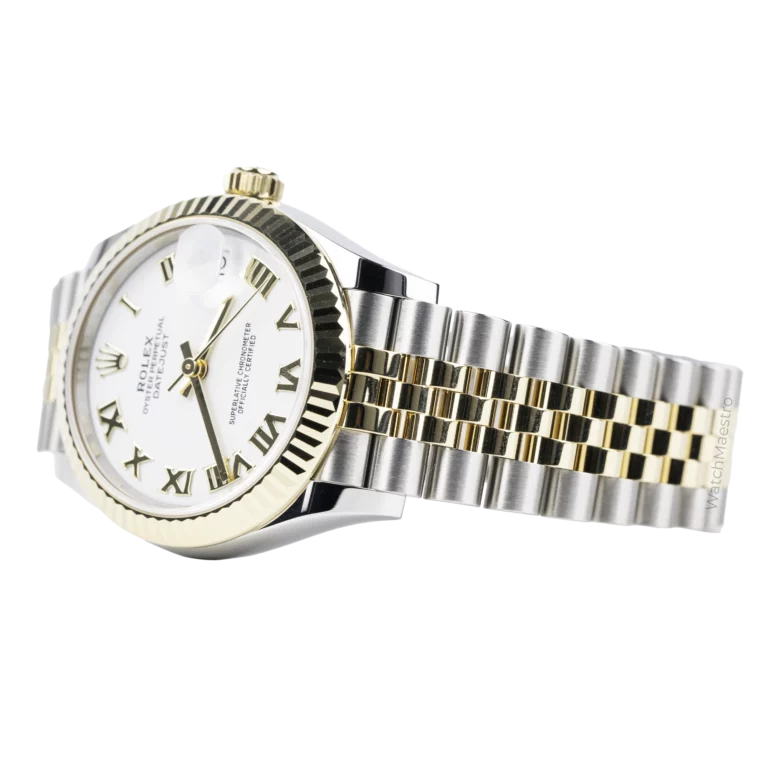 Rolex Datejust 31 White Roman Dial Two Tone 3