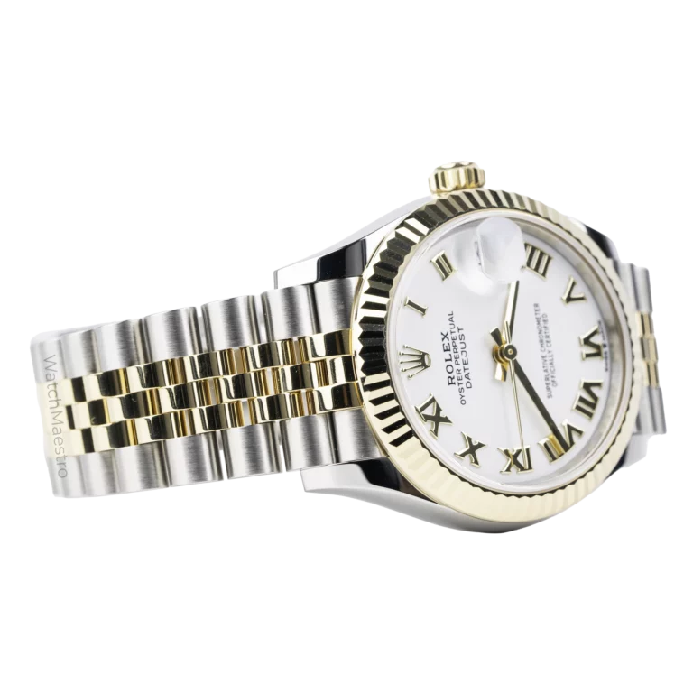Rolex Datejust 31 White Roman Dial Two Tone 7