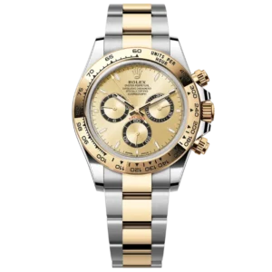 Rolex Cosmograph Daytona Yellow Gold and Steel with Champagne Dial