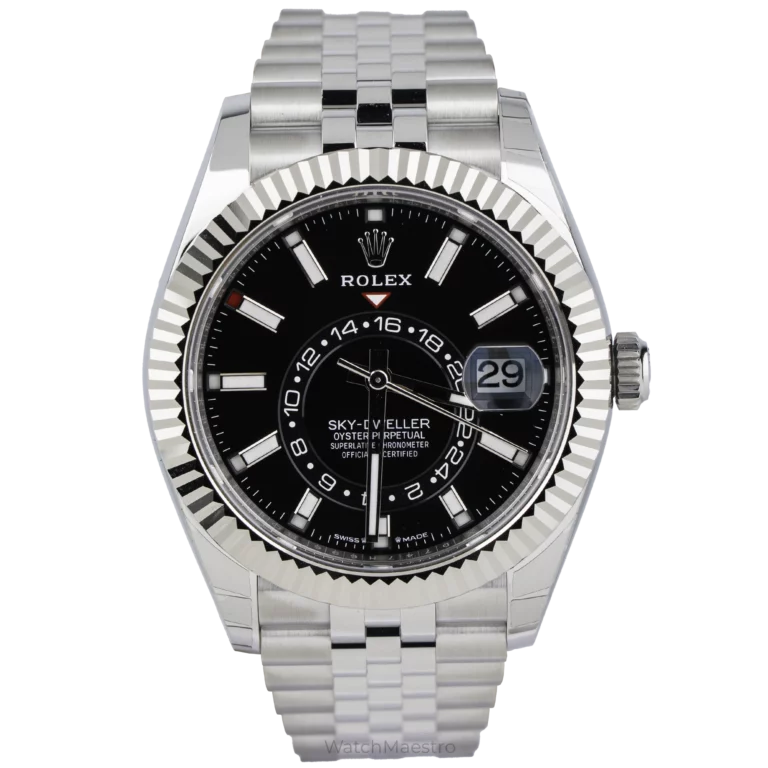 Rolex Sky Dweller Black Dial Jubilee (1)