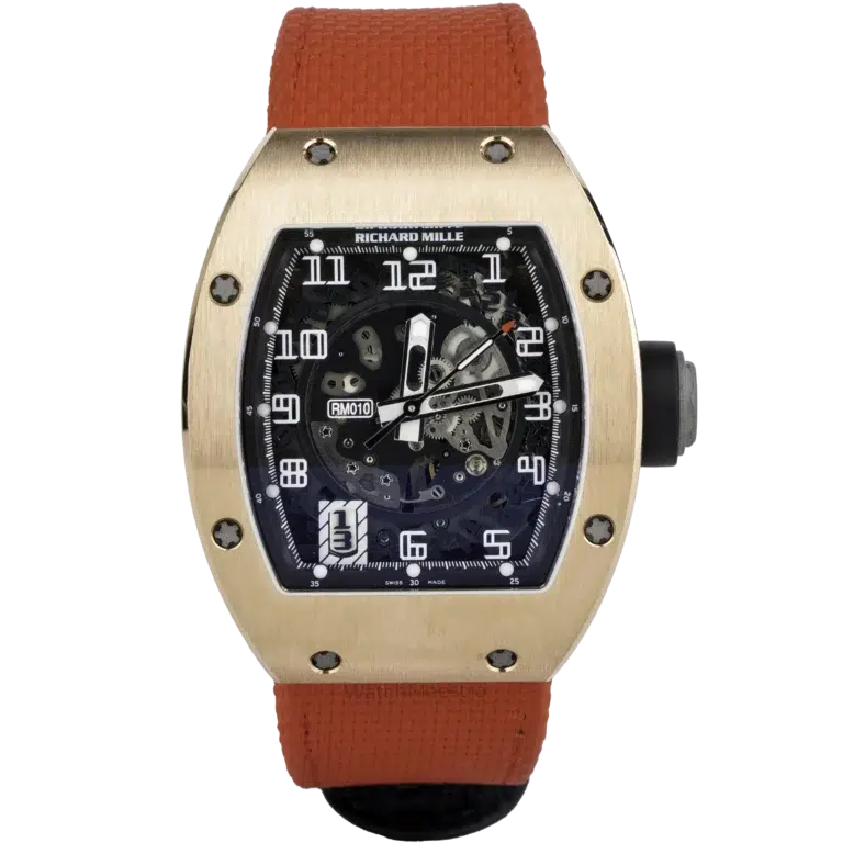Richard Mille RM010 Rose Gold Red Strap (1)