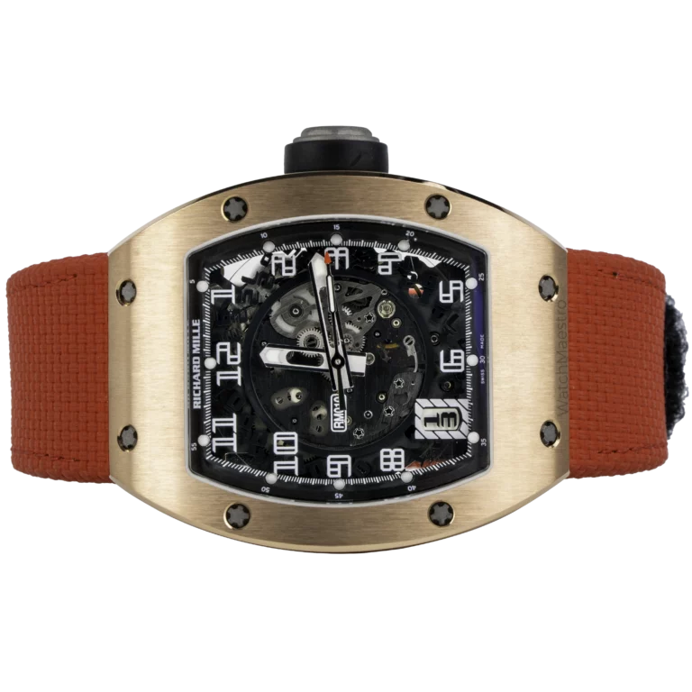 Richard Mille RM010 Rose Gold Red Strap (2)