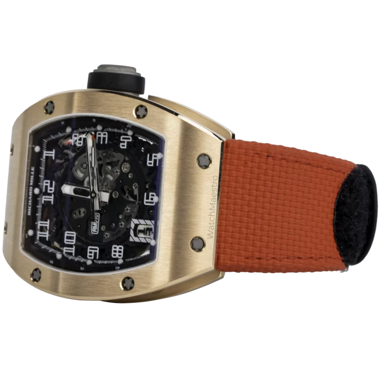 Richard Mille RM010 Rose Gold Red Strap (3)