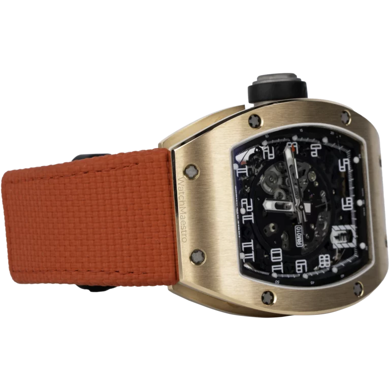 Richard Mille RM010 Rose Gold Red Strap (4)