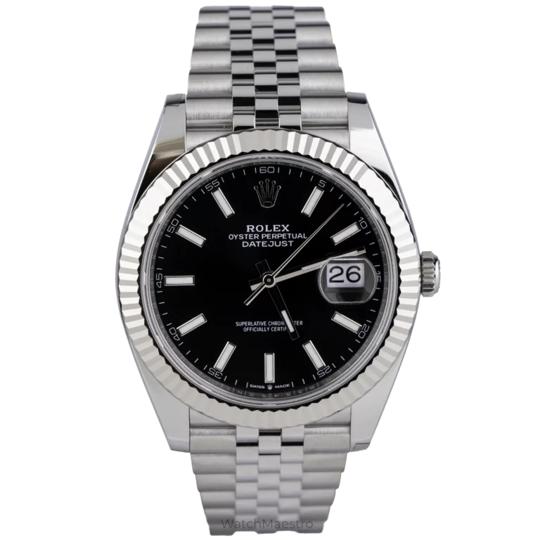 Rolex Datejust 41 Black Jubilee Fluted 2025 New (1)