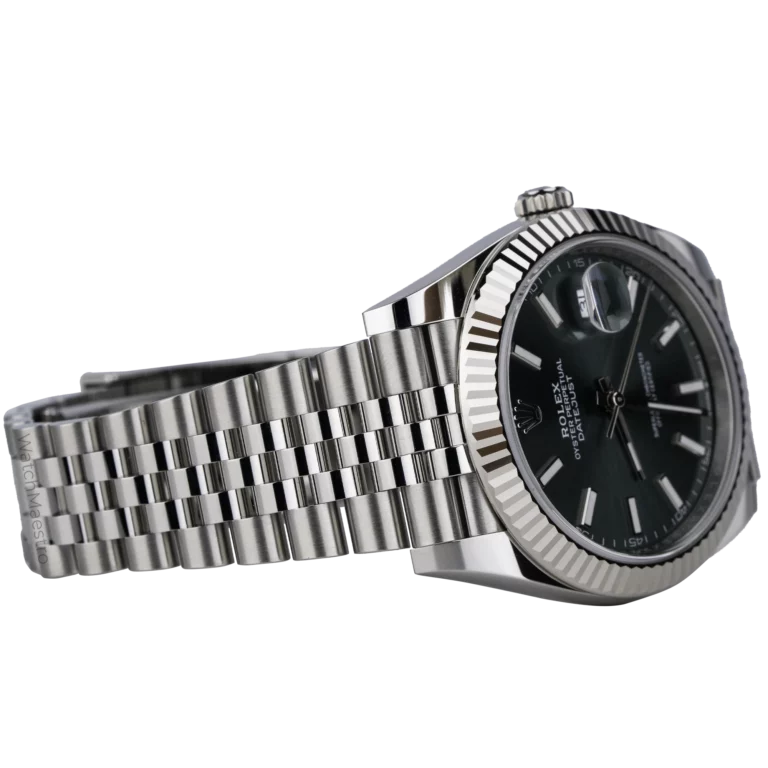 Rolex Datejust 41 Green Fluted Jubilee (4)