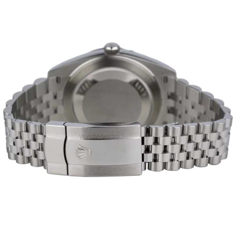 Rolex Datejust 41 Green Fluted Jubilee (5)