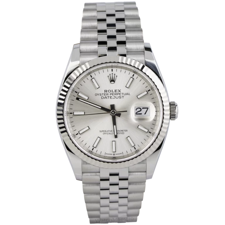 Rolex Datejust 36 Silver Jub Fluted (1)