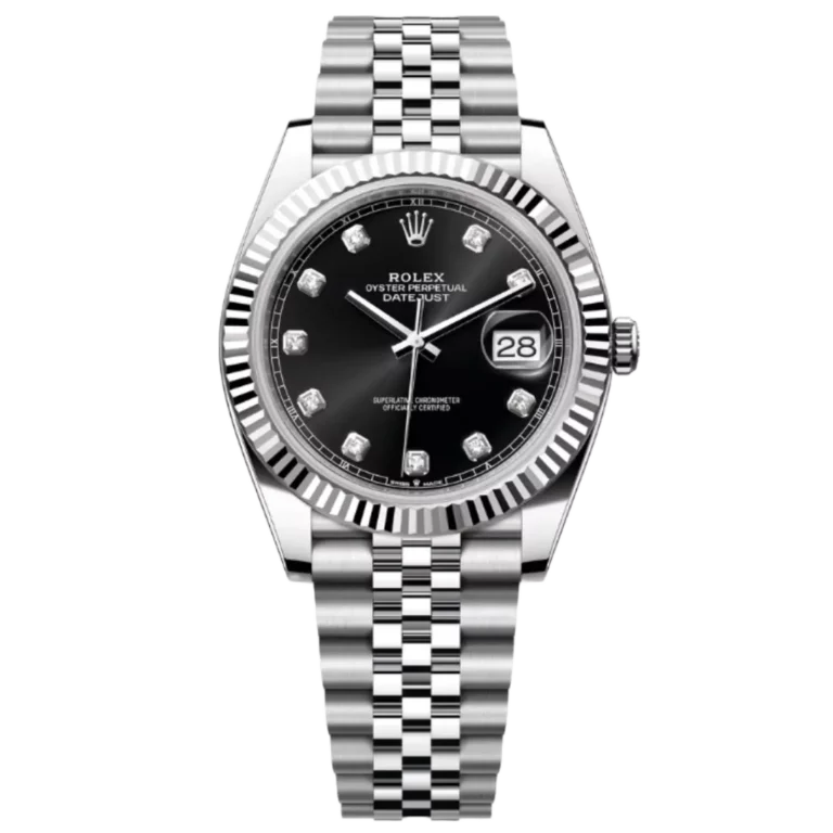 Rolex Datejust 41 Black Diamond Fluted Jub Product