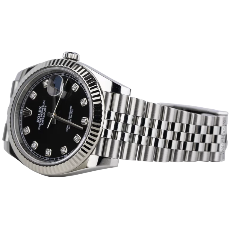Rolex Datejust 41 Black Diamond Fluted Jubilee (3)